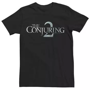 Мужская футболка с простым текстовым логотипом The Conjuring 2 Licensed Character