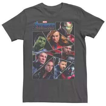 Мужская футболка с раздельными группами Marvel Avengers Endgame Licensed Character