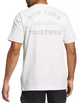 Мужская футболка с рисунком Adidas Tennis NYC, кремовый