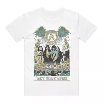 Мужская футболка с рисунком Aerosmith Licensed Character