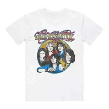 Мужская футболка с рисунком Aerosmith Licensed Character
