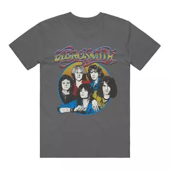 Мужская футболка с рисунком Aerosmith Licensed Character