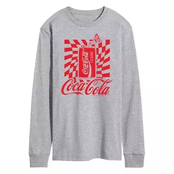 Мужская футболка с рисунком банки Coca-Cola с длинными рукавами Licensed Character