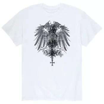 Мужская футболка с рисунком баннера Licensed Character