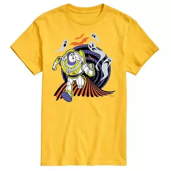 Мужская футболка с рисунком Базза Лайтера Хэллоуина Disney/Pixar's Toy Story Disney / Pixar, желтый