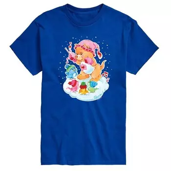 Мужская футболка с рисунком Bears Cousins Proud Heart Licensed Character, синий