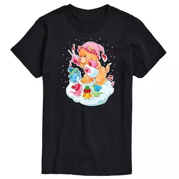 Мужская футболка с рисунком Bears Cousins Proud Heart Licensed Character, черный