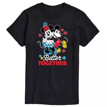 Мужская футболка с рисунком Better Together от Disney Licensed Character