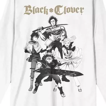 Мужская футболка с рисунком Black Clover Group Licensed Character