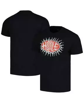 Мужская футболка с рисунком Black Hole Eyeball Manhead Merch, черный