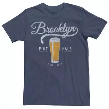 Мужская футболка с рисунком Brooklyn Pint Haus Licensed Character