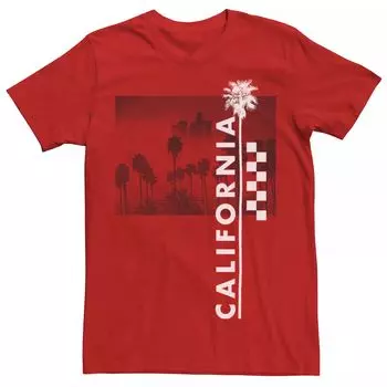 Мужская футболка с рисунком California Palms Licensed Character