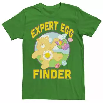 Мужская футболка с рисунком Care Bears Expert Egg Finder Licensed Character
