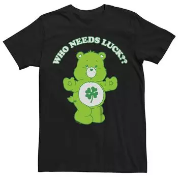 Мужская футболка с рисунком Care Bears "Кому нужна удача" Licensed Character