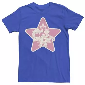 Мужская футболка с рисунком Cartoon Network Steven Universe Star Group Shot Licensed Character