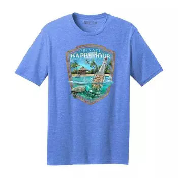 Мужская футболка с рисунком черепахи Happy Hour Licensed Character
