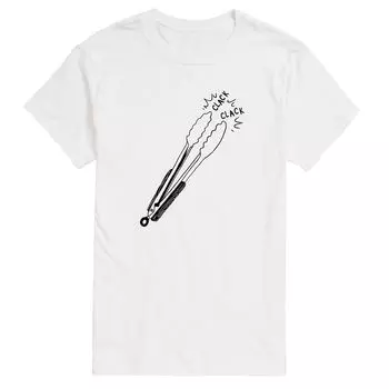 Мужская футболка с рисунком Clack Clack Grilling Licensed Character