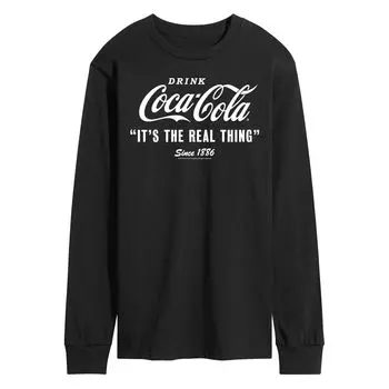 Мужская футболка с рисунком Coca-Cola It's The Real Thing Licensed Character