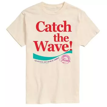 Мужская футболка с рисунком CocaCola Coke Catch The Wave Licensed Character