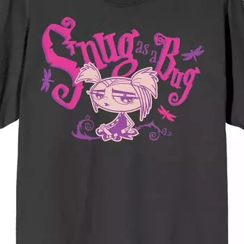 Мужская футболка с рисунком Creepie "Snug As A Bug" Licensed Character