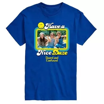 Мужская футболка с рисунком Dazed and Confused Have A Nice Daze Licensed Character, цвет Royal Blue