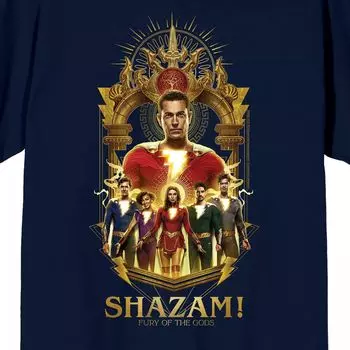 Мужская футболка с рисунком DC Comics Shazam 2: Fury Of The Gods Licensed Character