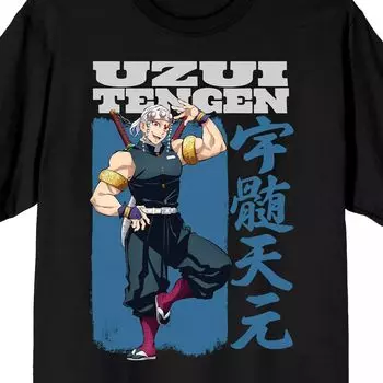 Мужская футболка с рисунком Demon Slayer Uzui Tengen Licensed Character