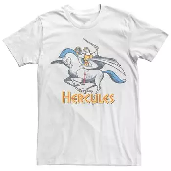 Мужская футболка с рисунком Disney Hercules Pegasus Flight Licensed Character