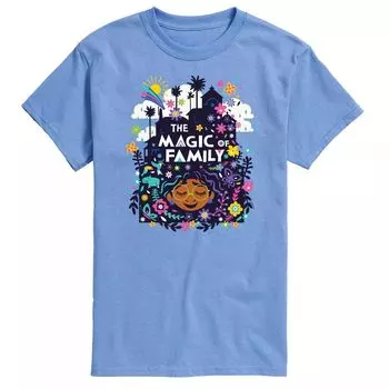 Мужская футболка с рисунком Disney's Encanto Magic Of Family