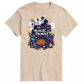 Мужская футболка с рисунком Disney's Encanto Magic Of Family