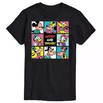 Мужская футболка с рисунком Disney's Mickey & Friends Licensed Character