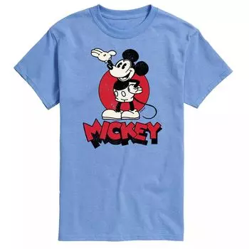 Мужская футболка с рисунком Disney's Mickey Heritage Licensed Character