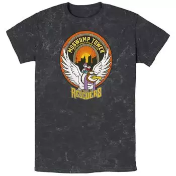Мужская футболка с рисунком Disney's The Rescuers Mugwump Tower Albatross Airlines Licensed Character