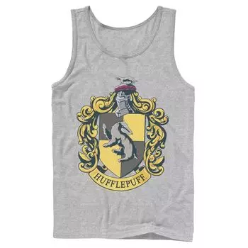 Мужская футболка с рисунком для подростков Гарри Поттера, мужская майка с изображением Кубка Хаффлпаффа и дома Harry Potter