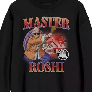 Мужская футболка с рисунком Dragon Ball Z Master Roshi Licensed Character