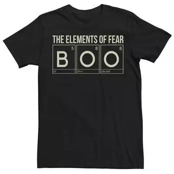 Мужская футболка с рисунком Elements of Fear Licensed Character