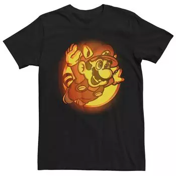 Мужская футболка с рисунком енота Nintendo Super Mario Halloween Licensed Character