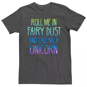 Мужская футболка с рисунком Fairy Dust Unicorn Licensed Character