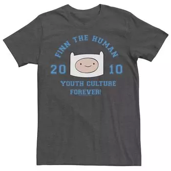 Мужская футболка с рисунком Finn The Human Youth Culture Forever Licensed Character
