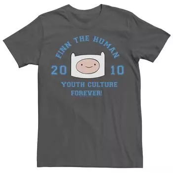 Мужская футболка с рисунком Finn The Human Youth Culture Forever Licensed Character