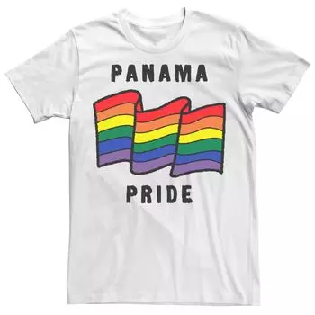 Мужская футболка с рисунком флага Gonzales Panama Pride Licensed Character