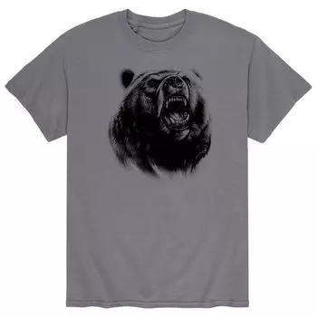 Мужская футболка с рисунком гризли Licensed Character