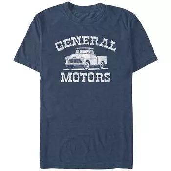 Мужская футболка с рисунком грузовика General Motors Licensed Character, цвет Navy Heather