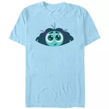 Мужская футболка с рисунком Inside Out 2 Envy Head Disney / Pixar, цвет Light Blue