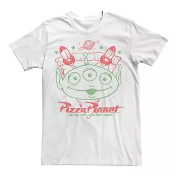 Мужская футболка с рисунком «История игрушек Alien Pizza Planet» Licensed Character