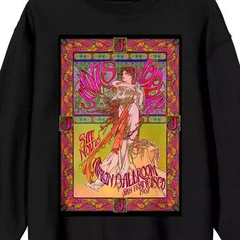 Мужская футболка с рисунком Janis Joplin Avalon для бальных танцев Licensed Character