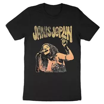 Мужская футболка с рисунком Janis Joplin Licensed Character