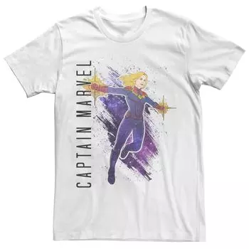 Мужская футболка с рисунком Marvel Avengers Captain Marvel