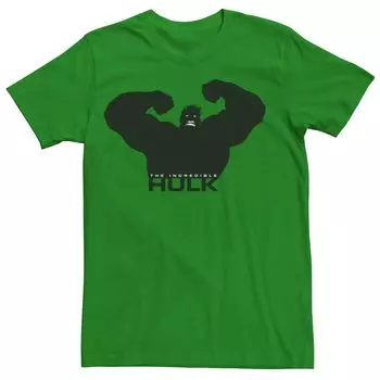 Мужская футболка с рисунком Marvel Avengers The Incredible Hulk Silo Licensed Character