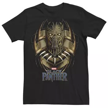 Мужская футболка с рисунком Marvel Black Panther Erik Killmonger Jaguar Licensed Character